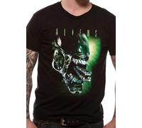 Aliens Xenomorph Cameron Movie tee T-Shirt Mens Unisex