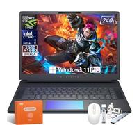 Alienware 16 Area-51 Gaming Laptop 2025, 16 pulgadas WQXGA 240Hz, Intel Ultra 9 275HX, 64 GB DDR5 RAM, 4 TB SSD, RTX 5080 Graphics 16GB GDDR7, Wi-Fi 7, 4K Webcam, Windows 11 Pro, kit de accesorios