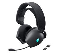 Alienware Auriculares inalámbricos para juegos de tres modos AW725H - Cableado/inalámbrico, Bluetooth 5.3, salida de audio - 20 Hz, mini-teléfono (3.5 mm), tiempo de conversación de batería de hasta