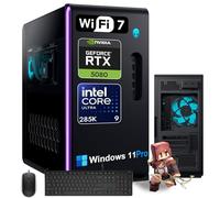 Alienware Aurora R16 Gaming Desktop - Intel 24-core Ultra-9 285K (hasta 5.7GHz), RTX 5080 16GB GDDR7, NPU AI, Wi-Fi 7, Win 11 Pro, AlienFX Liquid Cooling, w/teclado y mouse (32GB DDR5 RAM, 2TB SSD)