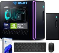 Alienware Aurora R16 Gaming Desktop - NVIDIA GeForce RTX 5080 (16GB GDDR7) PC • Intel 24-Core Ultra 9 285K • Wi-Fi 7 • Windows 11 Pro • ACT1250 • Soporte para juegos de siguiente nivel • 32 GB DDR5