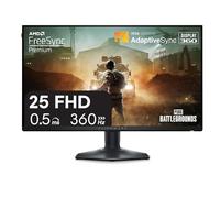 Alienware AW2523HF Monitor para juegos - Pantalla de 24.5 pulgadas (1920 x 1080) 360Hz, sincronización libre AMD, ajuste de altura/inclinación/giro/pivote, lado oscuro de la luna
