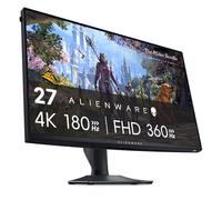 Alienware AW2725QF 27" 4K UHD (3840x2160) Monitor Gaming, 360Hz, Fast IPS, 0.5ms, NVIDIA G-Sync Compatible, 95% DCI-P3, HDR600, Dolby Vision, USB-C, DisplayPort, 2X HDMI, 4X USB,