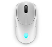 Alienware AW720M - Ratón inalámbrico para Juegos de Tres Modos, inalámbrico de 2.4 GHz, Bluetooth 5.1, 26.000 dpi, 8 Botones Totalmente programables, Adaptador de Carga magnética USB-A a Cable USB-C