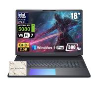 Alienware Laptop para juegos 18 Area-51 - Intel Ultra 9 275HX (24 núcleos, hasta 5.4 GHz), RTX 5080 GDDR7, 16 pulgadas 2.5K QHD+ 300Hz, 64GB DDR5, 1TB SSD, KB retroiluminado, con unidad de DVD, Win 11
