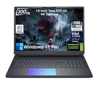 Alienware - Ordenador portátil para Juegos 18 Area 51 - RTX 5080 16GB GDDR7, Intel Ultra 9 275HX (hasta 5,4 GHz), Pantalla WQXGA 300Hz 18", AlienFX RGB KB, cámara 4K, Win11 Pro (RAM DDR5 de 64 GB |