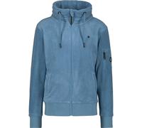 Alife And Kickin EliasAK F Fleece Zip Sweatshirt Sudadera con cremallera, azul, tamaño M para Hombres