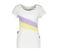 alife & kickin Camiseta amarillo claro / lavanda / blanco XS amarillo claro / lavanda / blanco