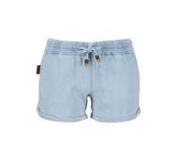 alife & kickin Janeak Pantalones Cortos, Denim Claro, XL para Mujer