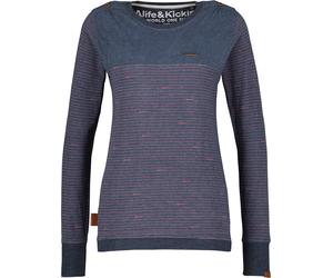 Alife & Kickin Ladies LeonieAK Z Longsleeve Marine Melange XS