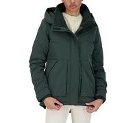 alife & kickin Naomiak A Jacket Chaqueta de Invierno para Mujer, Forro cálido, Tallas XS-XXL, Verde Oscuro, M