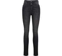 Alife & Kickin Pantalones vaqueros de mujer LeonoraAK DNM Q Pants Black Denim Washed XS