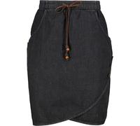 alife & kickin Lucyak Dnm A Falda, Black Denim, XL para Mujer