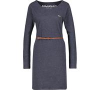 Alife & Kickin Vestido de verano para mujer EllinAK A Longsleeve Dress Marine Melange M