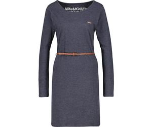 Alife & Kickin Vestido de verano para mujer EllinAK A Longsleeve Dress Marine Melange M