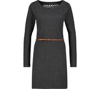 Alife & Kickin Vestido de verano para mujer EllinAK A Longsleeve Dress Moonless Melange M