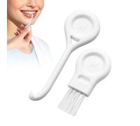 Aligner Removal Tool with Cleaning Brush - Reusable Braces Pull Cleaner
