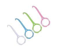 Aligner Remover Tool, 4 Pcs Clear Aligner Removal Tool for Invisible Removable Braces, Oral Care Disassembly Accessories - 4 Colors