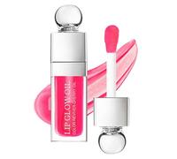 ALIIP Aceite Labia Profesional, 6ML Lip Oil con Color, brillo de Labios, Lip Gloss Essence para Voluminizador Labios Aumentar, 3D Lipgloss Hidratar y Humectar, No Pegajoso (#015 CHERRY- 1 Pieza)