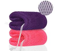 ALIIP Exfoliante Esponjas Africanas, 2 Piezas Red Exfoliante Malla Africana
