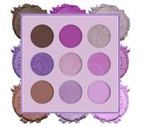 ALIIP Paletas de Sombras de Ojos, 1.4g x 9 Colores Paleta Maquillaje Profesionales, Makeup Paleta de Sombras de Ojos, Eyeshadow Palette Mate y Perlado para Mujeres, Vegana y Larga Duración (Púrpura)