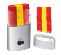 ALIIP Pintacaras Bandera de España, Pintura Care Facial con Bandera España, Palitos de Crayón Rayados Amarillo y Rojo para Adultos Niño para Copa del Mundo,Campeonato Europeo,Fiesta Carnaval,Halloween