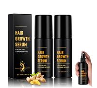 ALIIP Sérum Spray Cabello Hombres y Mujeres, 100ml Serum Cabellera con Semilla de Ricino, Raíz de Jengibre, Suave No Gras, Serum de Crecimiento del Cabello, Cafeína Hair Growth Spray (#04-2 Piezas)