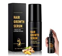 ALIIP Sérum Spray Cabello Hombres y Mujeres, 100ml Serum Cabellera con Semilla de Ricino, Raíz de Jengibre, Suave No Gras, Serum de Previene la Caída, Cafeína Hair Growth Spray (#04-1 Pieza)