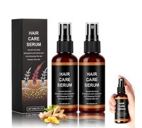 ALIIP Sérum Spray Cabello Hombres y Mujeres, 60ml Serum Cabellera con Romero y Raíz de Jengibre, Suave No Gras, Serum de Crecimiento del Cabello, Hair Growth Spray Previene la Caída (#02-2 Botellas)