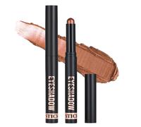 ALIIP Sombra de Ojos en Barra, 2g Lápiz de Sombra de Ojos, Brillantes Brown