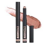 ALIIP Sombras de Ojos, 2g Sombra de Ojos en Barra, Lápiz de Sombra de Ojos Brillantes, Eye Shadow Stick en Crema, Fácil de Usar, Crea Delineadores y Maquillaje de Ojos Larga Duración (#10-Flash Pink)