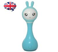 Alilo Smarty Bunny Blue - Sonajero interactivo en inglés