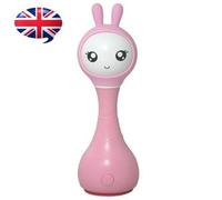 Alilo Smarty Bunny Pink - Sonajero interactivo en inglés