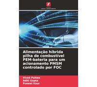 Alimentação híbrida pilha de combustível PEM-bateria para um acionamento PMSM controlado por FOC