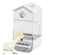 Alimentación automática | automático con depósito - Máquina de Granos para inseparables con Cuenco a Prueba de Salpicaduras