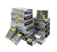 Alimentación DC 5V 12V 24V 36V SMPS 1A 2A 3A 5A 10A 20A 30A AC DC 220V a 5V 12V 24V 36V Fuente de alimentación conmutada 12 5 24V Volt(24V 16A)