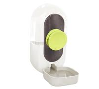 Alimentación e hidratación automáticas Transparentes - Dispensador de Alimentos para Loros, Accesorios para jaulas, alimentadores para pájaros, Suministro de Agua resiliente, Utilidad Especial