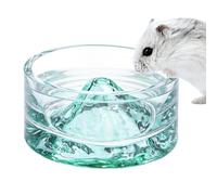Alimentación para hámsters - 45 ml transparente antideslizante con tema Iceberg - Bebedero hámster - Para hurones, ardillas, chinchillas, ratones, conejos, gorriones, periquitos, periquitos e insectos