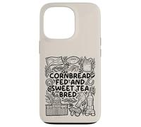 Alimentado con pan de maíz y té dulce criado - Southern Pride Carcasa para iPhone 13 Pro