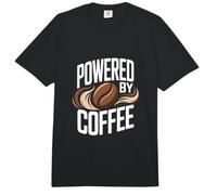 Alimentado por el Consumo de café Adicto a la cafeína Comfort Colors Adult Heavyweight T-Shirt