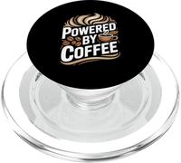 Alimentado por Granos energéticos de café con cafeína PopSockets PopGrip para MagSafe