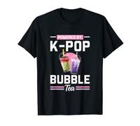 Alimentado por Kpop y té de burbujas | KPOP Camiseta