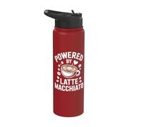Alimentado por Latte Macchiato Coffee Cita Stainless Steel Insulated Water Bottle