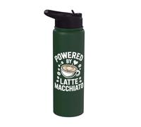 Alimentado por Latte Macchiato Coffee Cita Stainless Steel Insulated Water Bottle