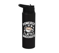 Alimentado por Latte Macchiato Coffee Cita Stainless Steel Insulated Water Bottle