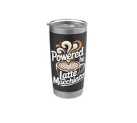 Alimentado por Latte Macchiato Coffee Energy Boost Vaso térmico de acero inoxidable de doble pared