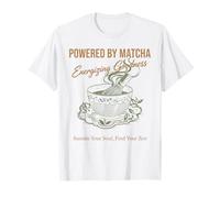 Alimentado por Matcha Energizing Goodness Zen té Verde Camiseta