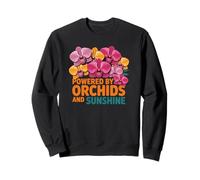 Alimentado por Orchid and Sunshine Floral Positive Energy Sudadera