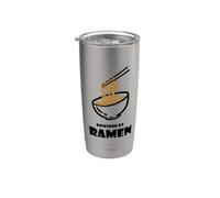 Alimentado por Ramen Funny Bowl of Noodles Sopa de fideos japoneses Vaso térmico de acero inoxidable de doble pared