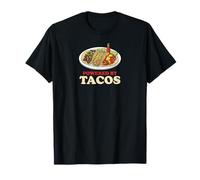 Alimentado por Tacos Funny Street Food Camiseta